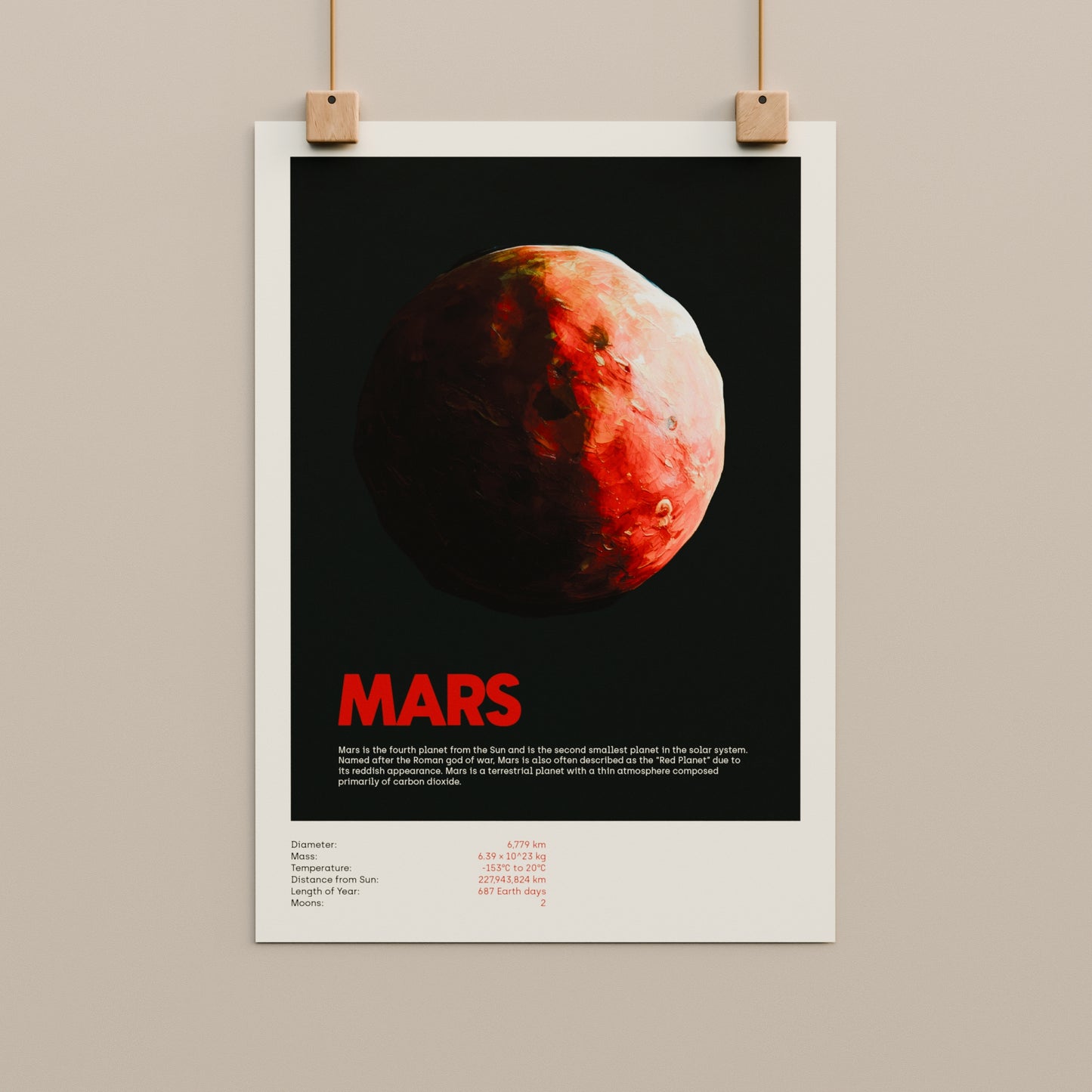 Mars Print