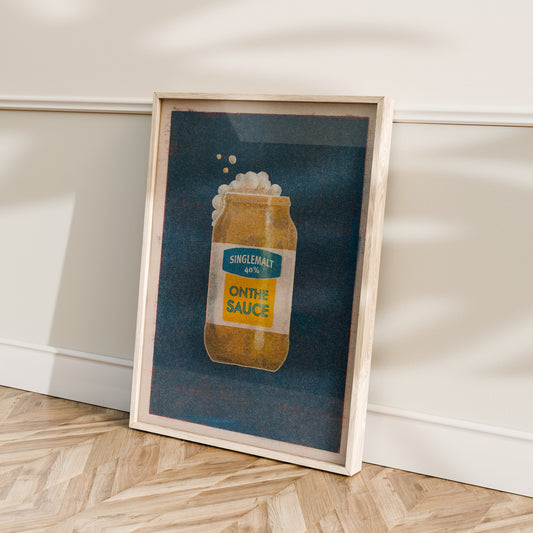 On The Sauce (Mayo) Art Print