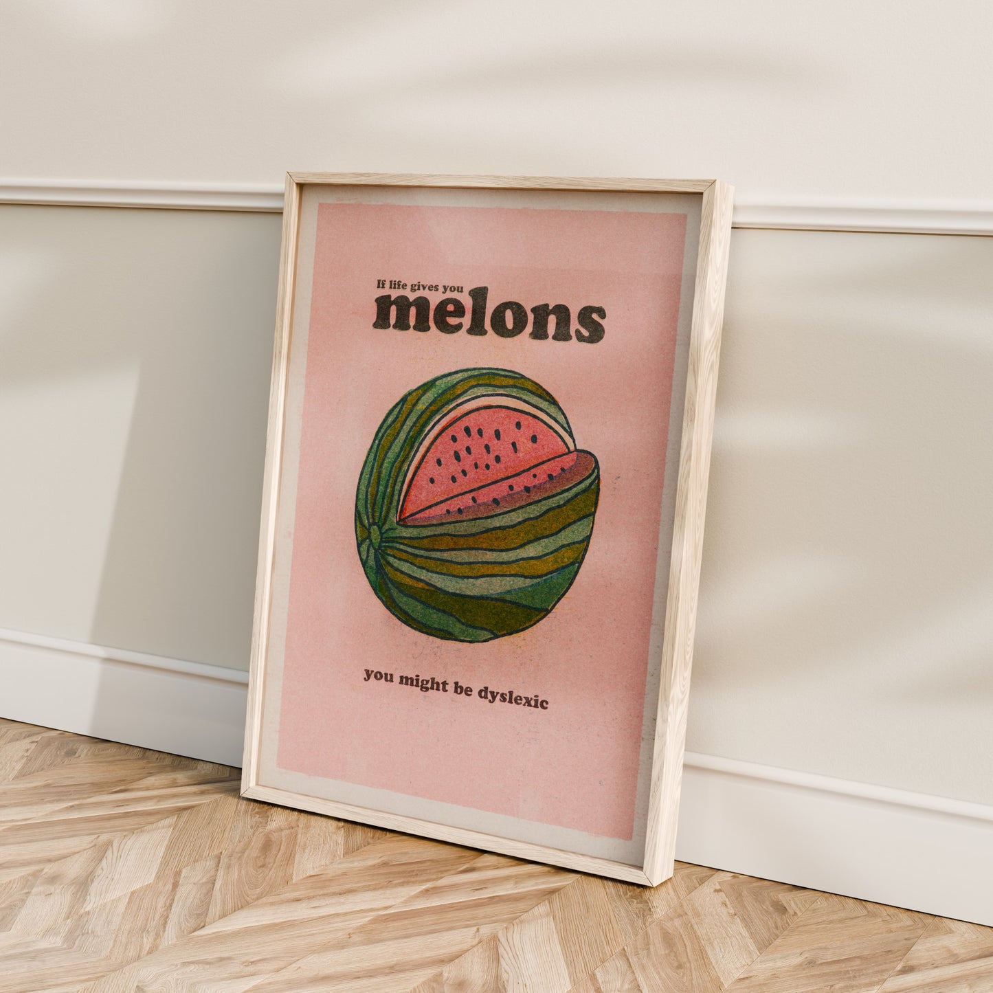 If Life Gives You Melons Art Print